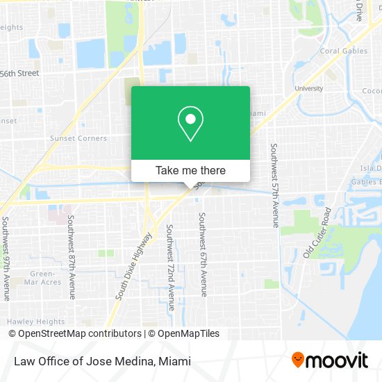 Law Office of Jose Medina map