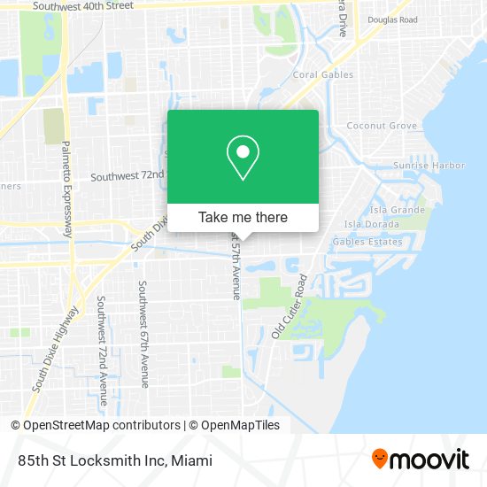 85th St Locksmith Inc map