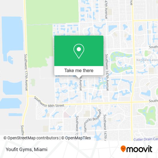 Youfit Gyms map