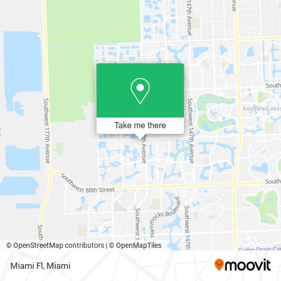 Miami Fl map