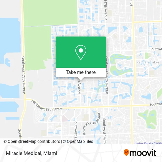 Miracle Medical map