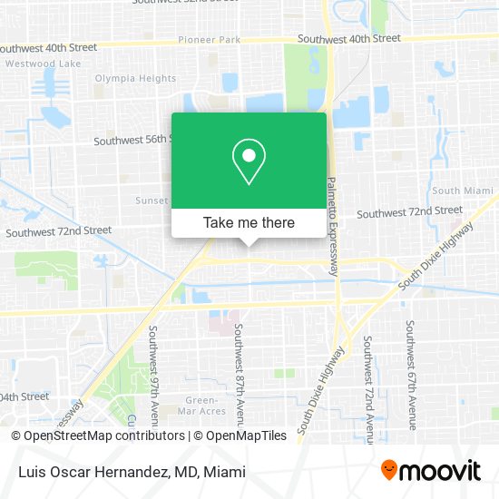 Luis Oscar Hernandez, MD map