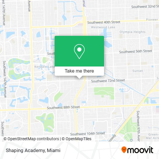 Shaping Academy map