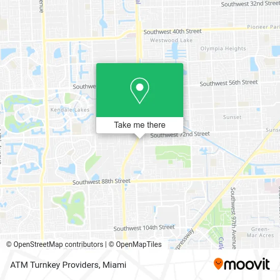 ATM Turnkey Providers map