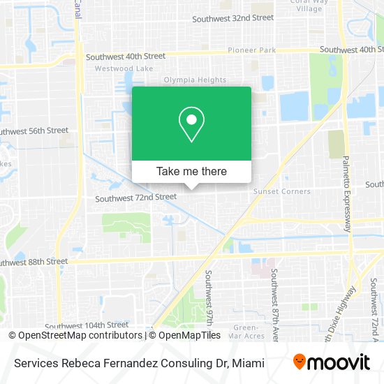Services Rebeca Fernandez Consuling Dr map