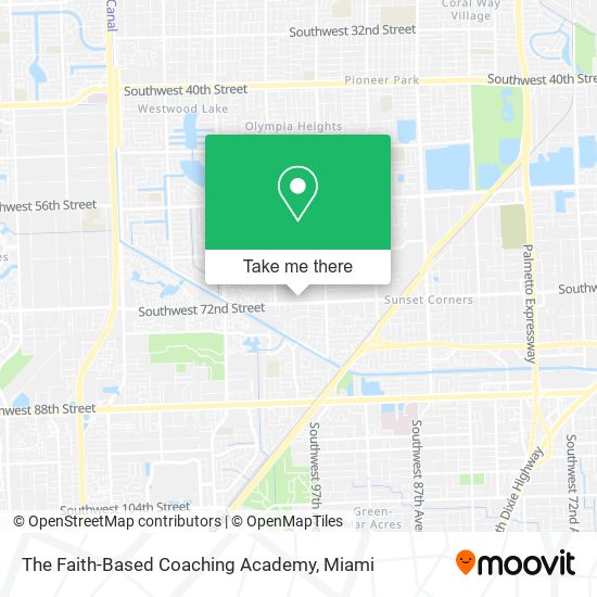 Mapa de The Faith-Based Coaching Academy