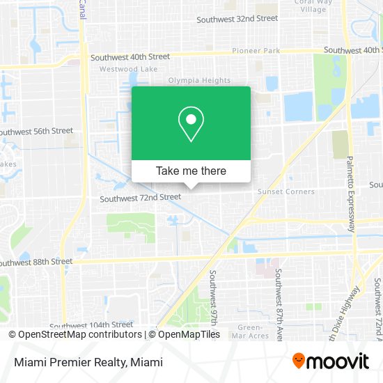 Mapa de Miami Premier Realty