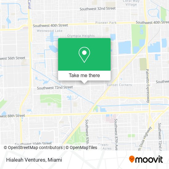 Mapa de Hialeah Ventures