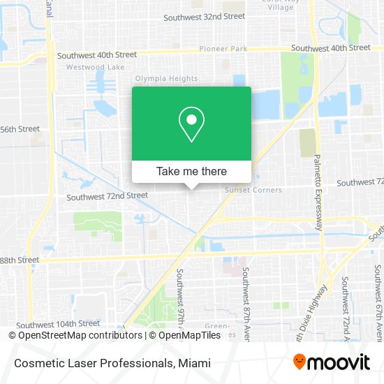 Cosmetic Laser Professionals map