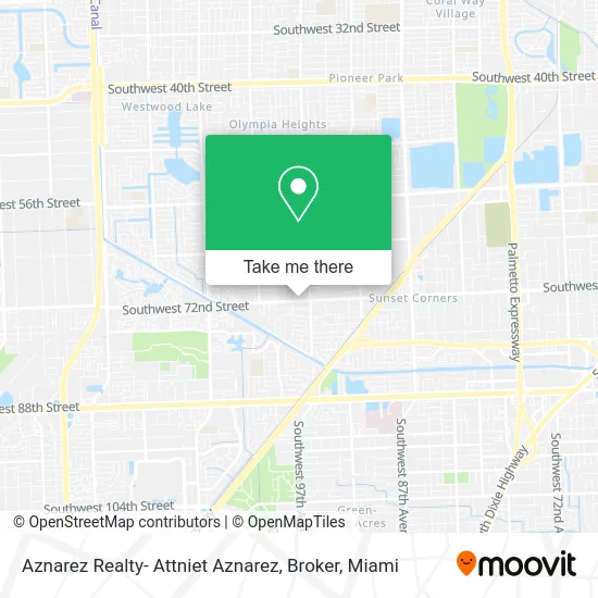 Aznarez Realty- Attniet Aznarez, Broker map