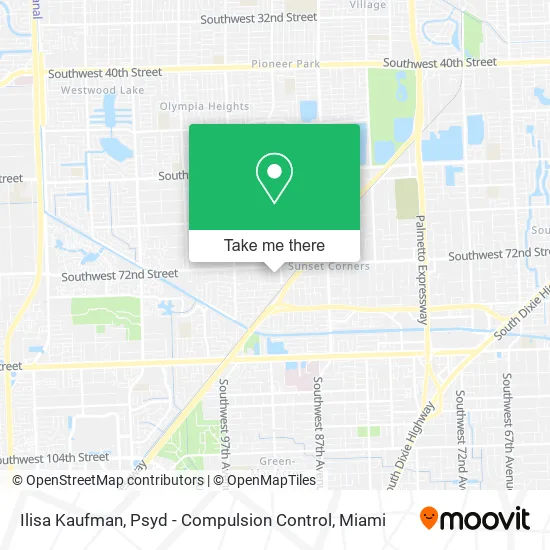 Ilisa Kaufman, Psyd - Compulsion Control map