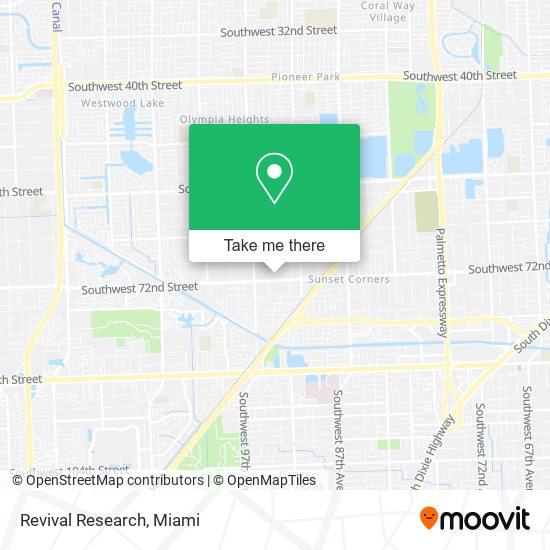 Mapa de Revival Research