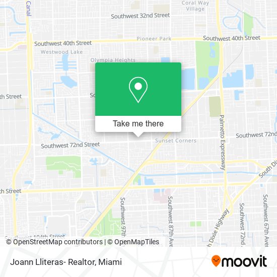 Joann Lliteras- Realtor map