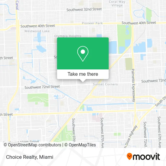 Choice Realty map