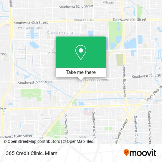 365 Credit Clinic map