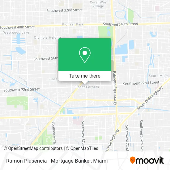 Ramon Plasencia - Mortgage Banker map