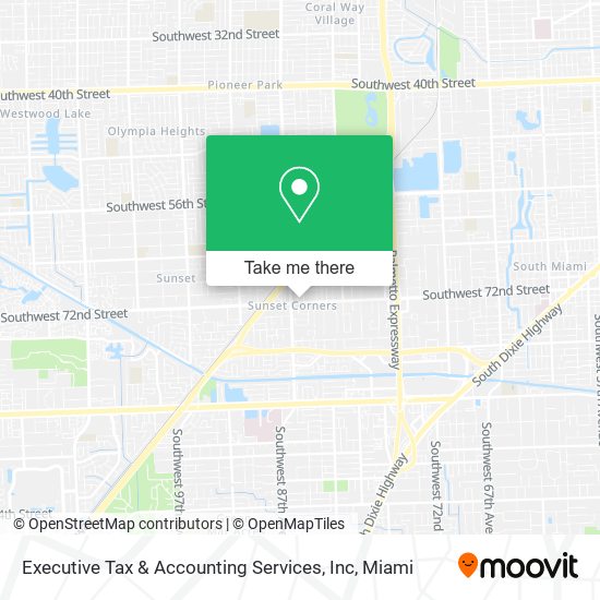 Mapa de Executive Tax & Accounting Services, Inc
