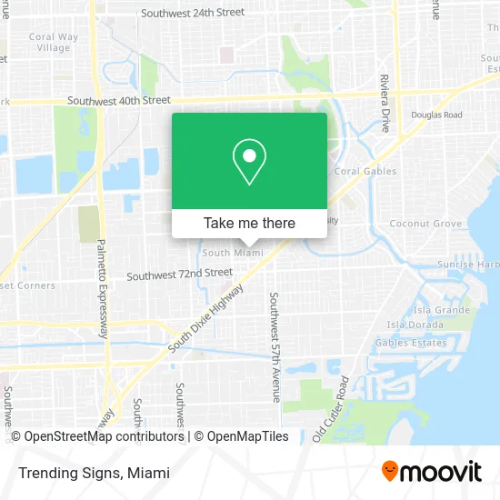 Trending Signs map