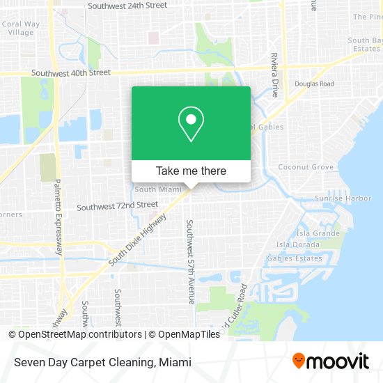 Mapa de Seven Day Carpet Cleaning