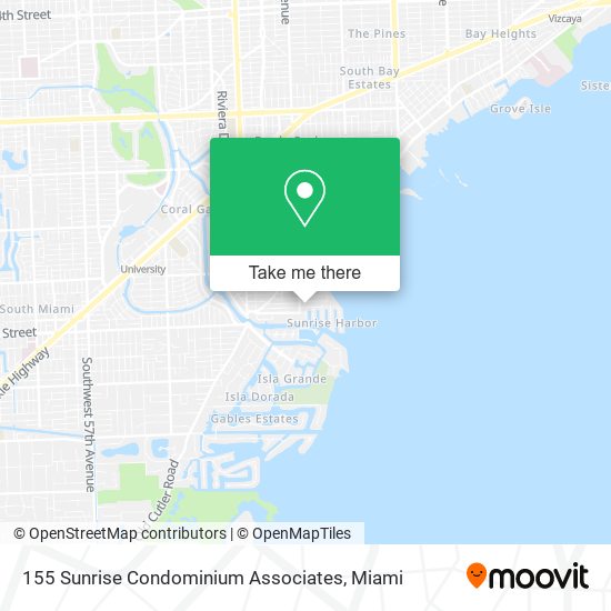 155 Sunrise Condominium Associates map