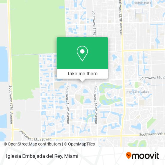 Mapa de Iglesia Embajada del Rey
