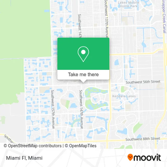 Miami Fl map