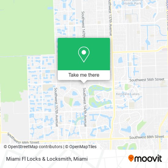 Miami Fl Locks & Locksmith map