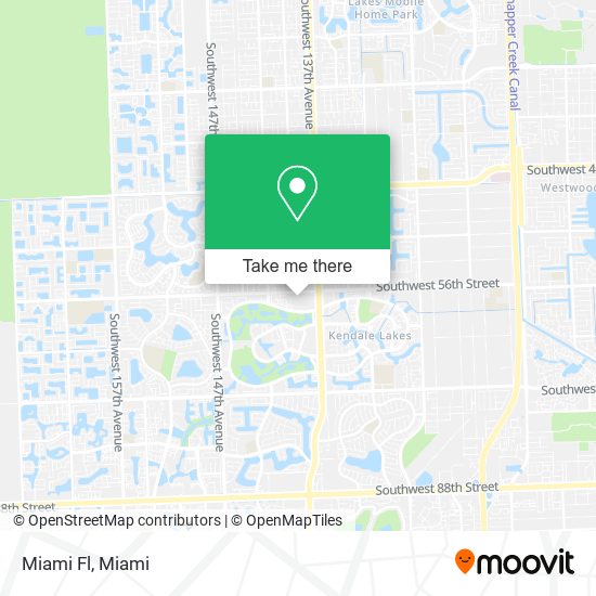 Miami Fl map