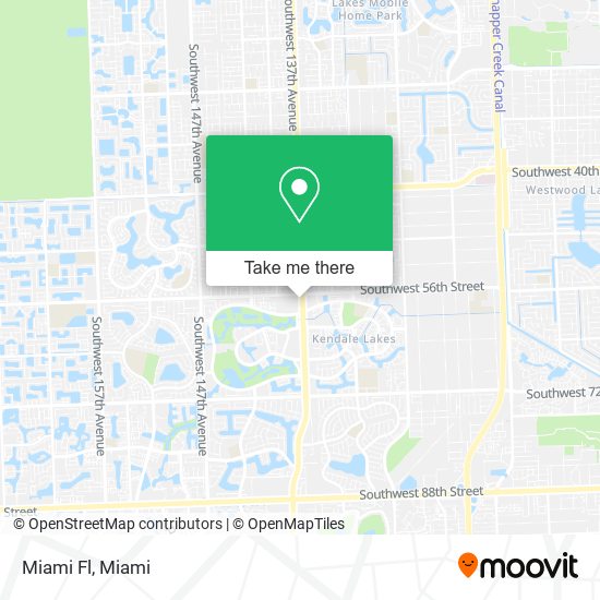 Miami Fl map