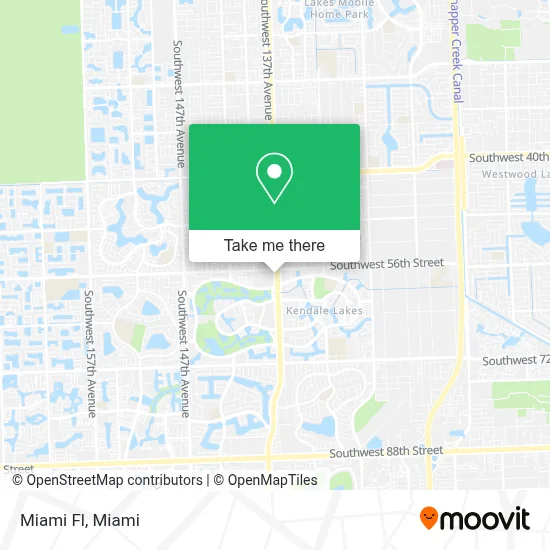 Miami Fl map