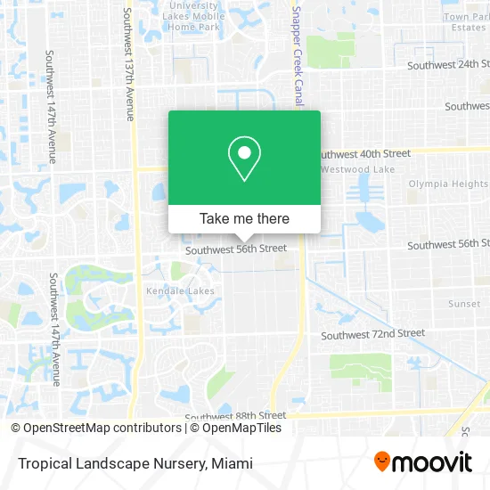 Mapa de Tropical Landscape Nursery