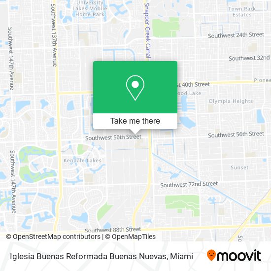 Mapa de Iglesia Buenas Reformada Buenas Nuevas