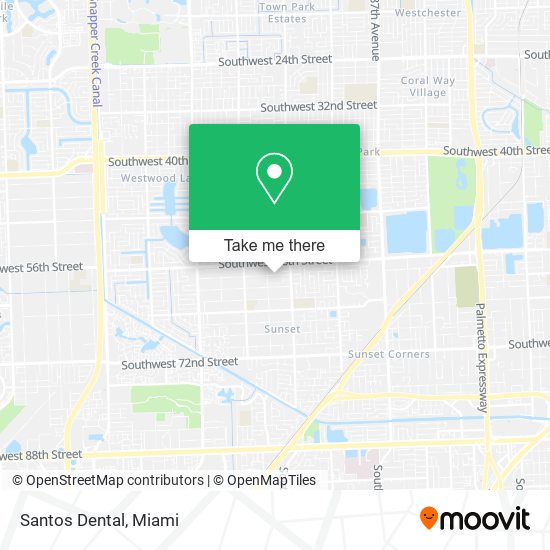 Santos Dental map