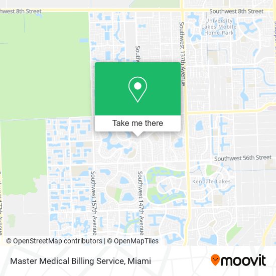 Mapa de Master Medical Billing Service