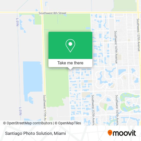 Mapa de Santiago Photo Solution