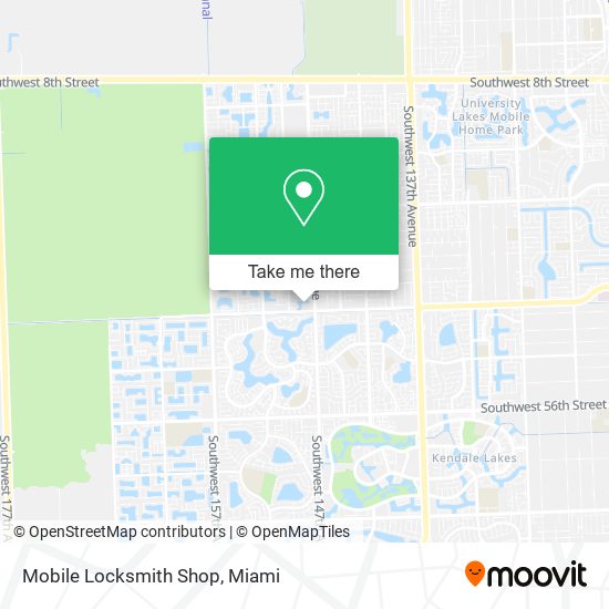 Mobile Locksmith Shop map