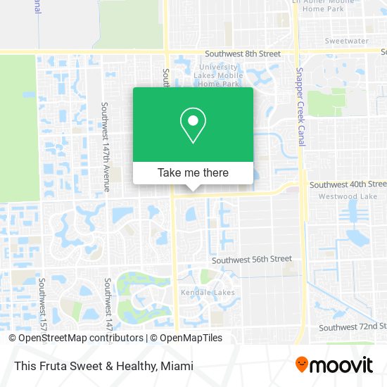 Mapa de This Fruta Sweet & Healthy