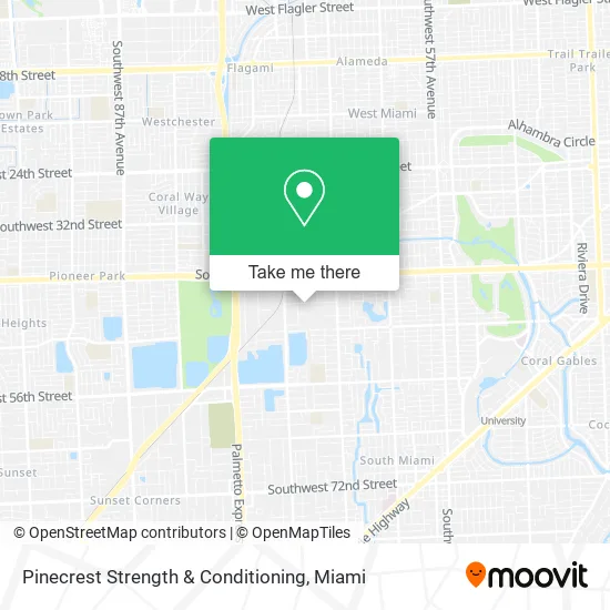 Pinecrest Strength & Conditioning map
