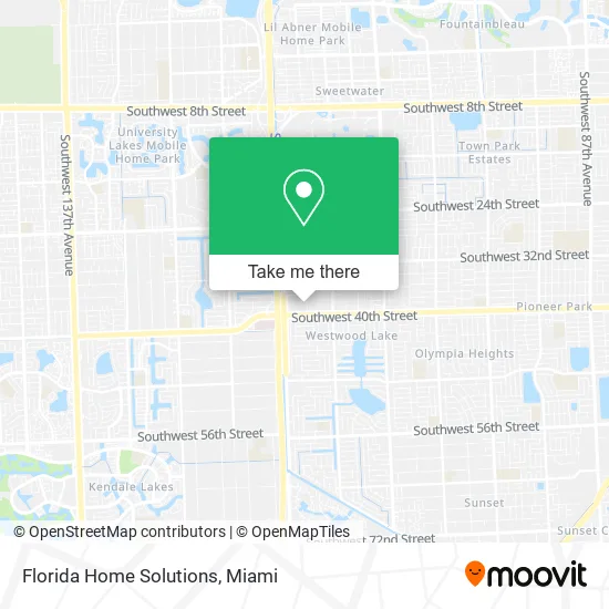 Florida Home Solutions map