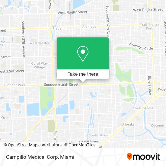 Campillo Medical Corp map