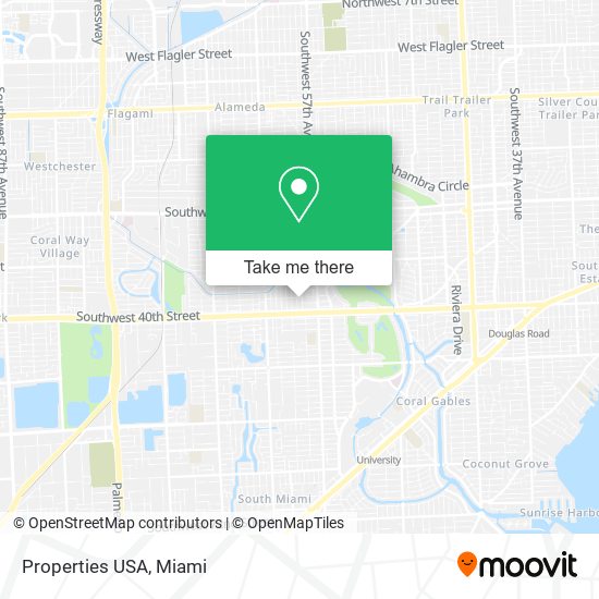 Properties USA map