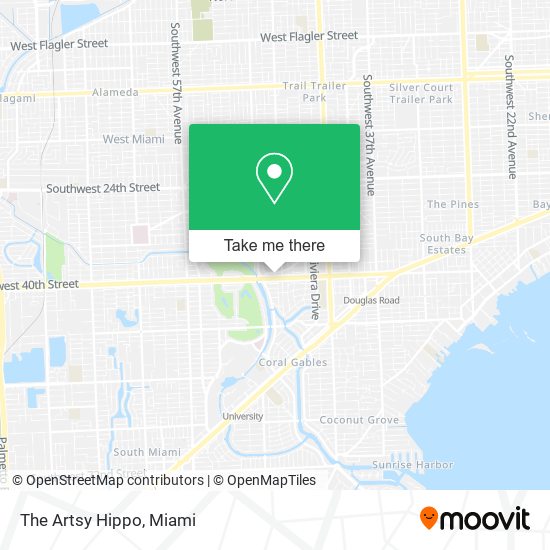 Mapa de The Artsy Hippo