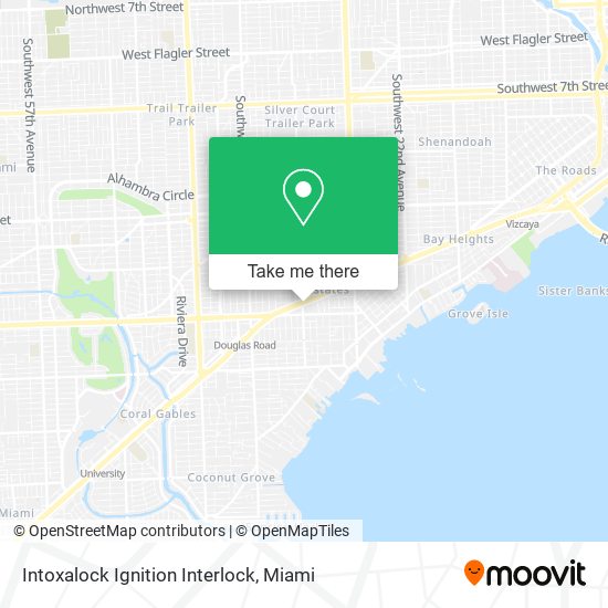 Intoxalock Ignition Interlock map