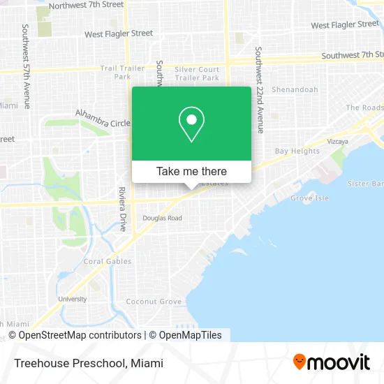 Treehouse Preschool map