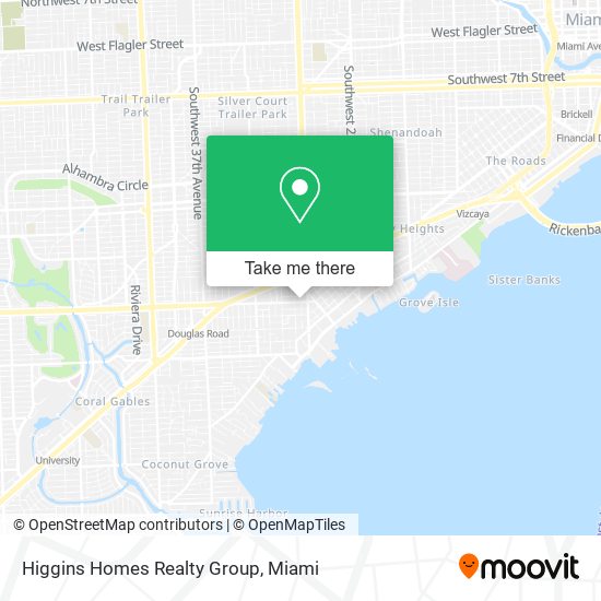 Mapa de Higgins Homes Realty Group