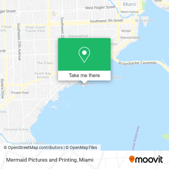 Mermaid Pictures and Printing map