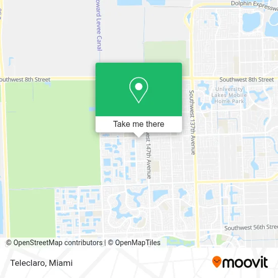 Teleclaro map