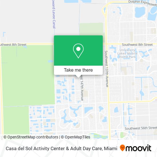 Casa del Sol Activity Center & Adult Day Care map