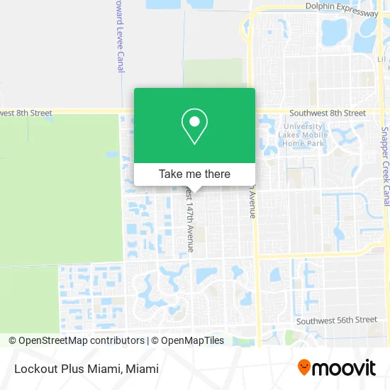 Mapa de Lockout Plus Miami