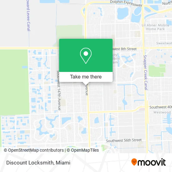 Discount Locksmith map